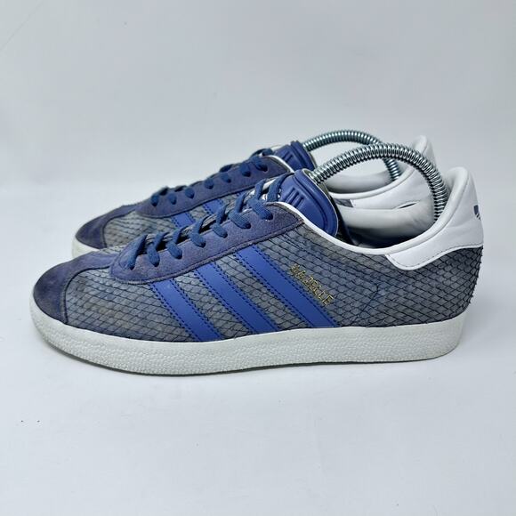 adidas Shoes - Adidas Originals Gazelle Super Purple Light Lavender GOLD White BB5173 Women's 9